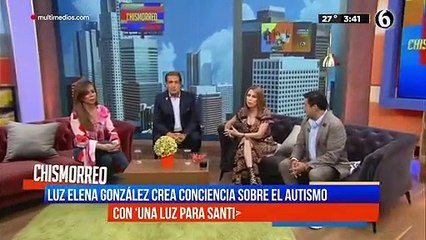 Luz Elena González crea conciencia sobre el autismo