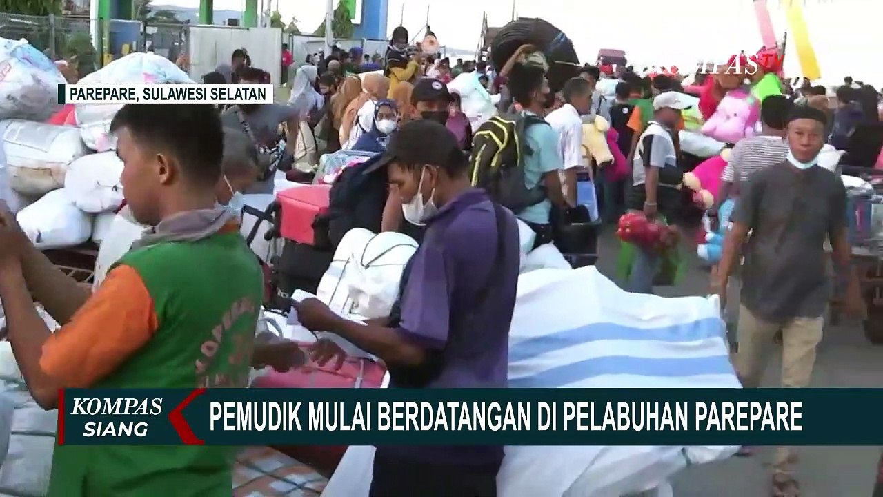 Kedatangan Pemudik Dari Malaysia Dan Kalimantan Dominasi Pelabuhan