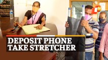 Plight Of Patients At SCB Hospital: Attendants Deposit Mobile Phone To Avail Stretcher, Wheel Chair