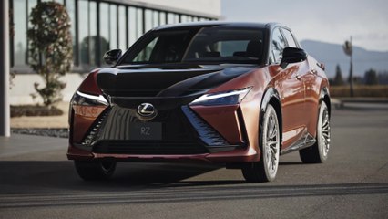 The new Lexus RZ 450e Exterior Design