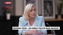 Marine Le Pen : «Je note que la tonalité a brutalement changé entre le premier et le deuxième tour»