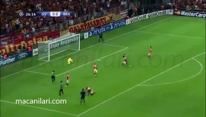 Galatasaray 0-2 SC Braga 02.10.2012 - 2012-2013 Champions League Group H Matchday 2