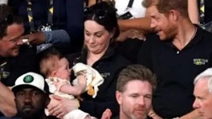 Tout le monde n'est pas fan alors Harry ! Prince a un adorable échange avec bébé chez Invictus