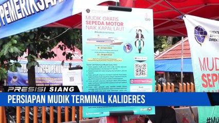 Pantauan Mudik Lebaran 2022 di Terminal Kalideres