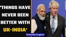 Boris Johnson meets PM Modi in Delhi, says India-UK ties 'have never been as strong' | Oneindia News