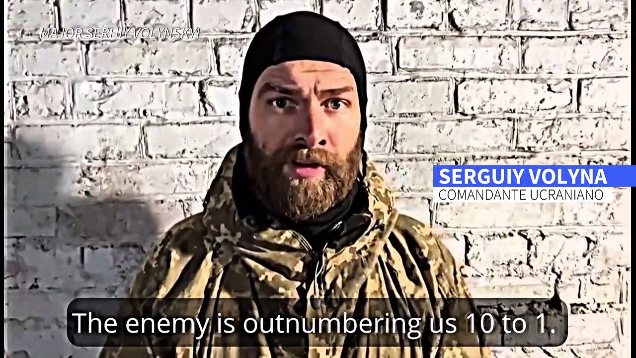 Soldados en Mariúpol "vivimos tal vez nuestros últimos días", dice un comandante