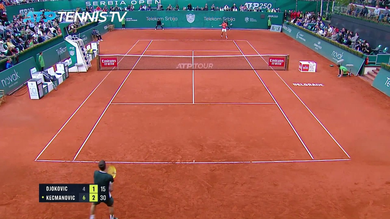 Highlights: Djokovic im Halbfinale von Belgrad