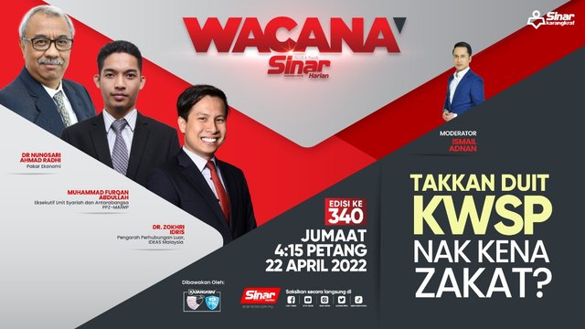 [LIVE] Takkan duit KWSP nak kena zakat?