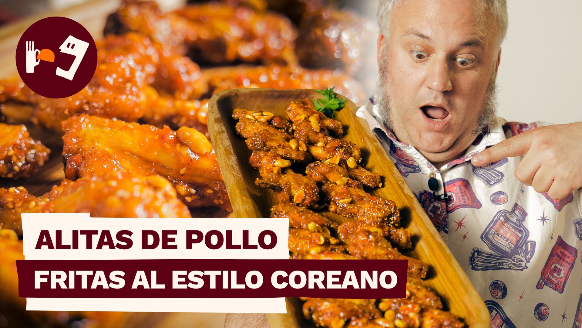 ALITAS de POLLO fritas al ESTILO COREANO - Vídeo Dailymotion