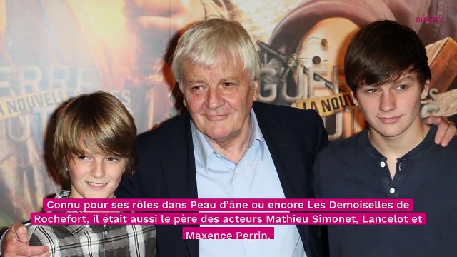 Mort de Jacques Perrin : son fils Maxence était le célèbre Pépinot des Choristes