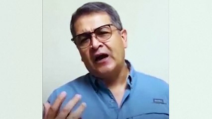 “Soy inocente”, asegura expresidente Hernández antes de ser extraditado a EEUU