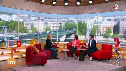 Julie Andrieu invitée dans "Télématin" (France 2)