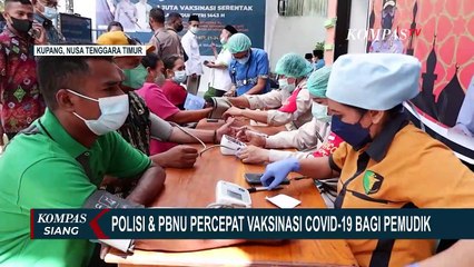 Polda dan PBNU NTT Percepat Vaksinasi Booster Covid-19 Demi Kelancaran Mudik Lebaran,