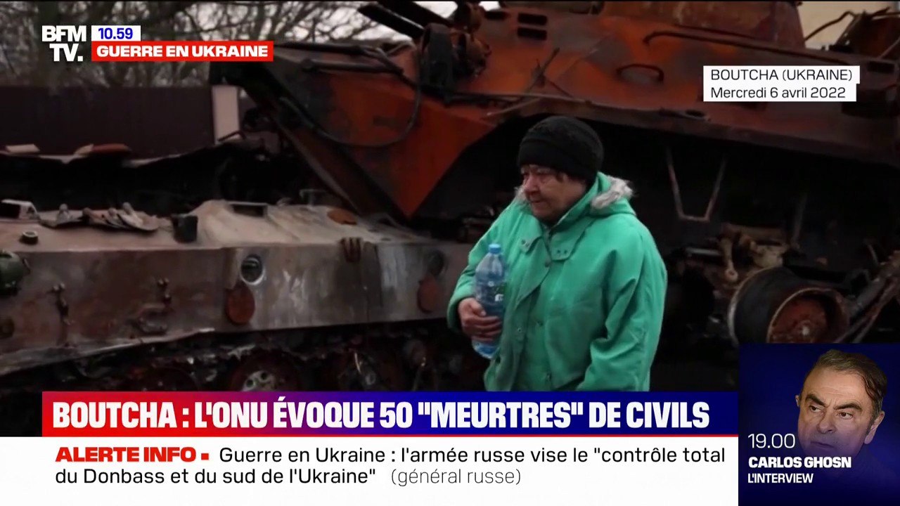 Guerre en Ukraine: l'ONU évoque le "meurtre" de 50 civils à Boutcha
