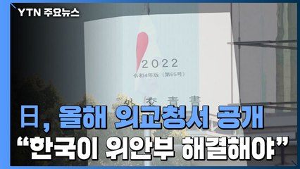 강제동원·위안부 "한국이 풀어야"...日 '외교청서' 거듭 주장 / YTN