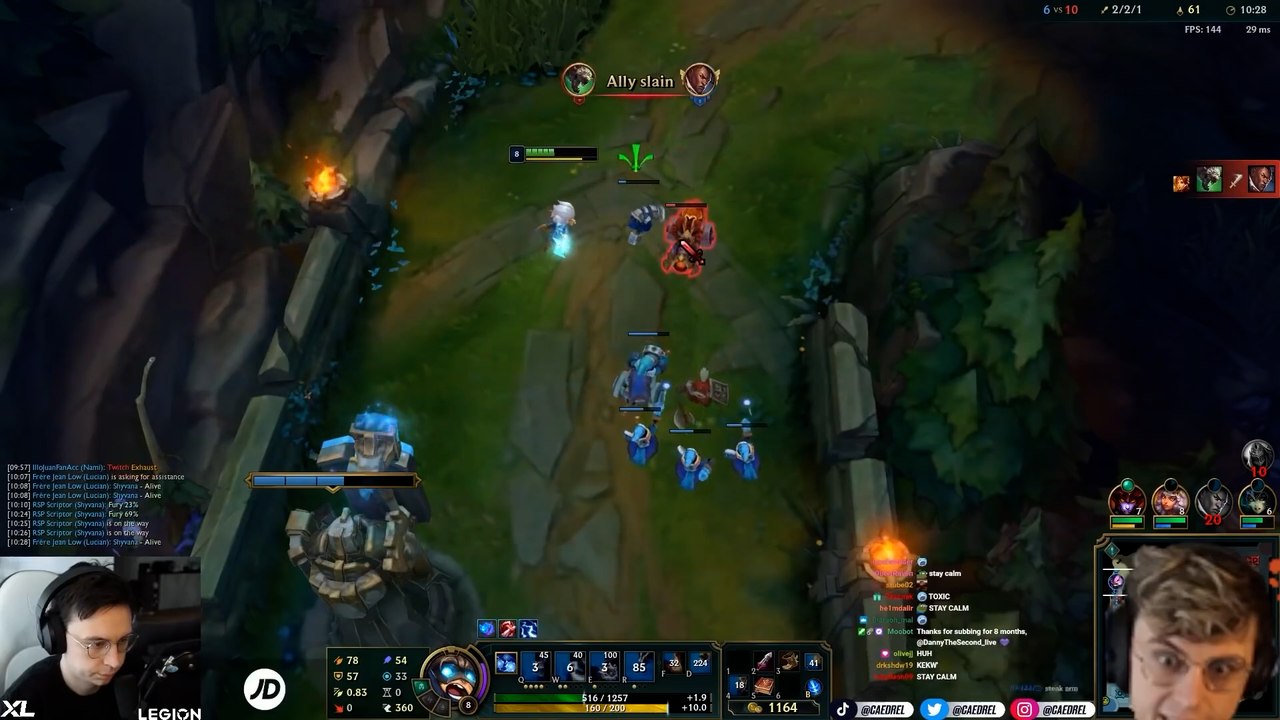 Caedrel is going insane...