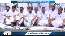 ചാലക്കുടി അടിപ്പാത നിർമാണം നിലച്ചു; ദേശീയ പാത ഉപരോധിച്ച് കോൺഗ്രസ്‌