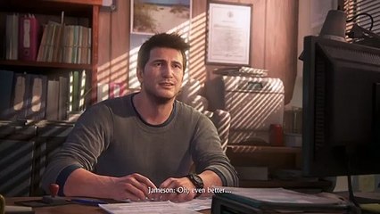 Uncharted 4 A Thief's End - Chapter 22 Elena ''We Are Buying Jameson Marine'' Future Plans Cutscene