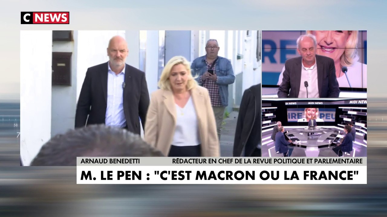 Arnaud Benedetti : «Beaucoup des partisans de Marine Le Pen ont considéré qu’elle n’avait pas été assez offensive vis-à-vis d’Emmanuel Macron»