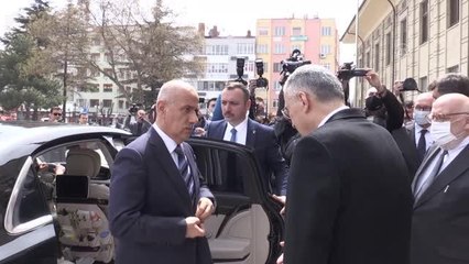 ESKİŞEHİR - Tarım ve Orman Bakanı Kirişci, Eskişehir Valiliği'ni ziyaret etti