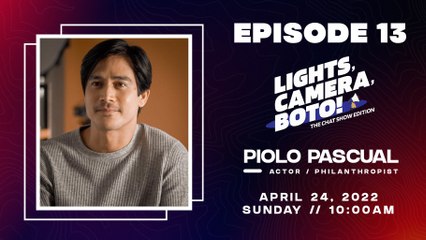 The Manila Times: Lights, Camera, Boto! Episode 13: Piolo Pascual