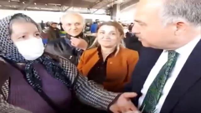 CHP'li Gök'e Dert Yanan Bir Yurttaş: Eşim Emekli, Çocuklarım Okumuş Evde Yatıyor, Benim Kazanım Boş