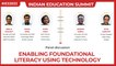 Enabling foundational literacy using technology  l India Education Summit 2022
