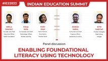 Enabling foundational literacy using technology  l India Education Summit 2022