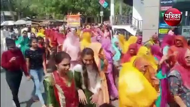 VIDEO : खेतेश्वर जयंती : राजपुरोहित समाज ने निकाली शोभायात्रा, शहरवासियों ने किया स्वागत