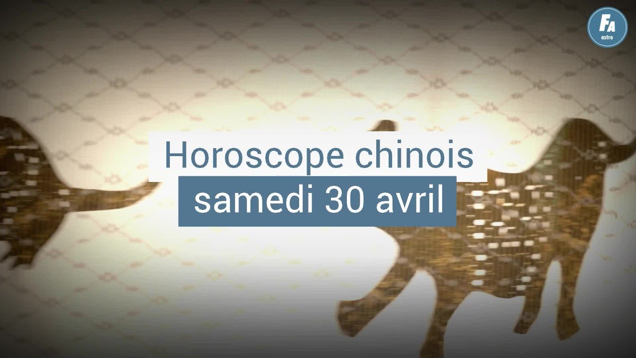 FEMME ACTUELLE - Horoscope chinois du jour, du samedi 30 avril 2022, le Bœuf d'Eau