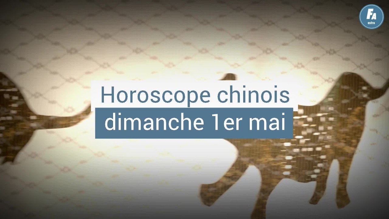 FEMME ACTUELLE - Horoscope chinois du jour du dimanche 1er mai 2022, le Tigre de Bois