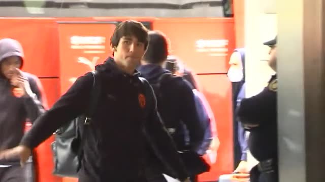 El Valencia llega a Sevilla para disputar la final de Copa