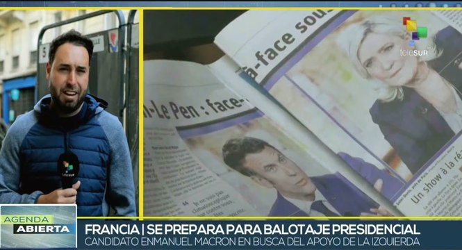 Candidatos a balotaje presidencial en Francia buscan mayoría del voto popular