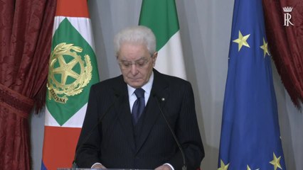 Mattarella: "Solidarieta' ucraina sia ferma, servono sacrifici"
