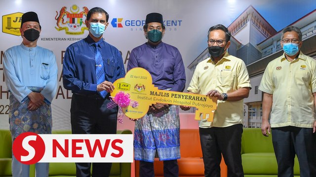KJ: Endocrine Institute latest Health Ministry facility at Putrajaya Hospital
