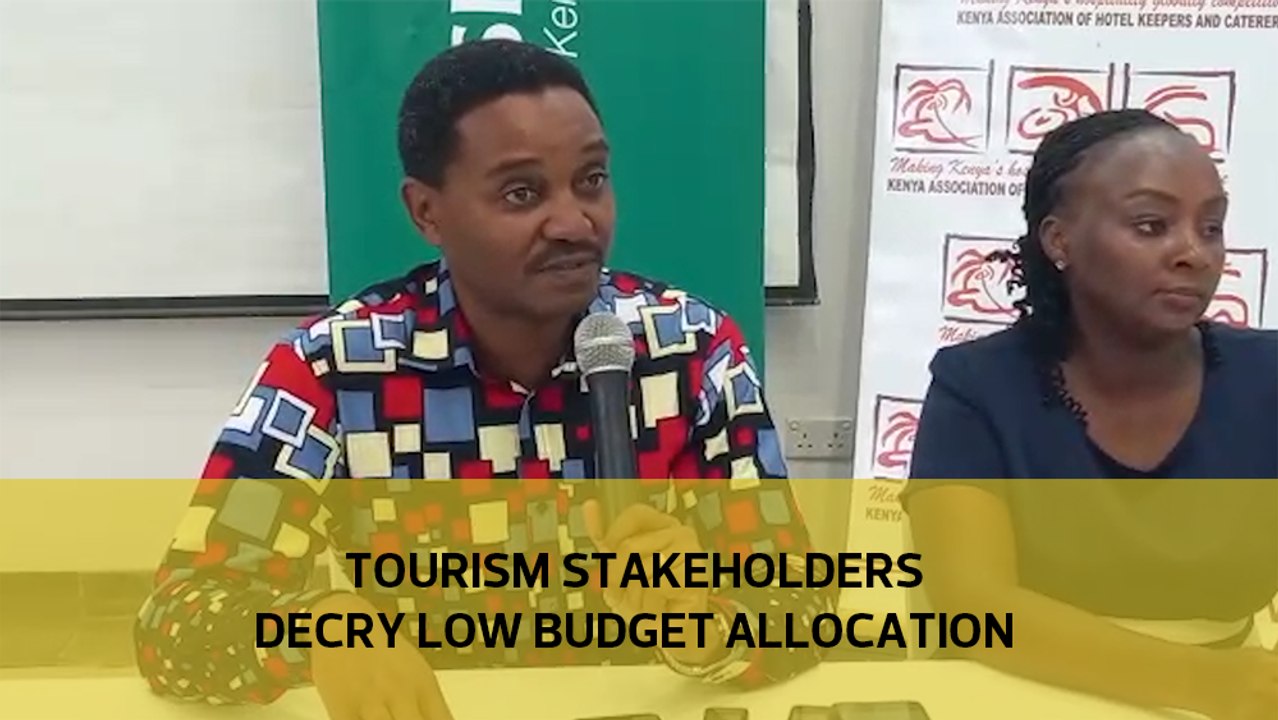 Tourism stakeholders decry low budget allocation
