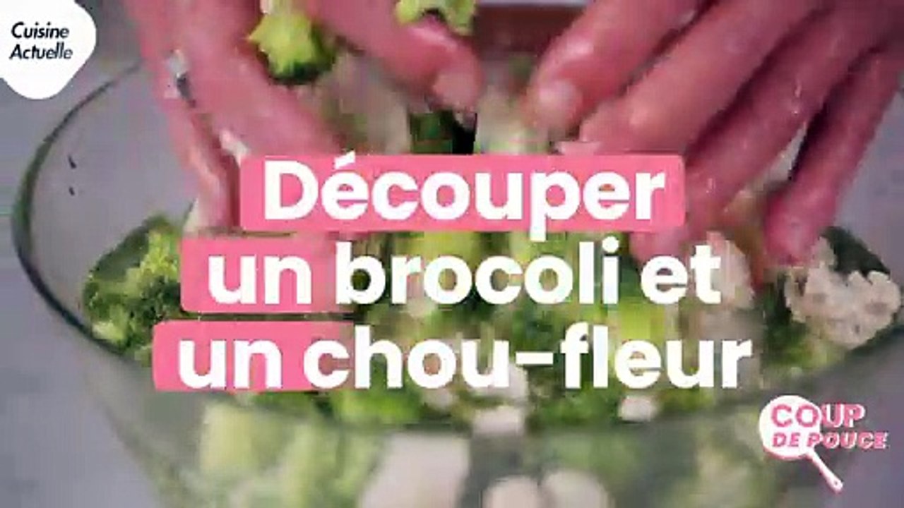 CUISINE ACTUELLE - Coup de pouce : Découper le chou-fleur et les brocolis