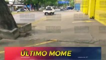 ¡Asaltante motorizado tirotea a dos jóvenes que esperan ingresar a su trabajo en SPS!