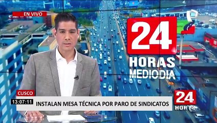 Paro de 48 horas en Cusco: mesa de diálogo entre Ejecutivo y gremios para atender demandas