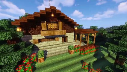 Little Starter House | Wood House Minecraft Tutorial | Survival