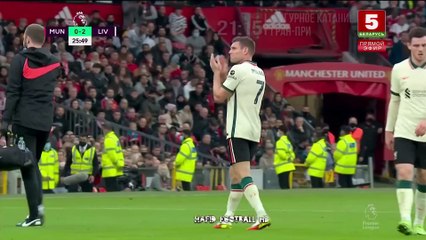 مباراة ليفربول ومانشستر يونايتد 5- 0 دوري الانجليزي منهم 3 لصلاح