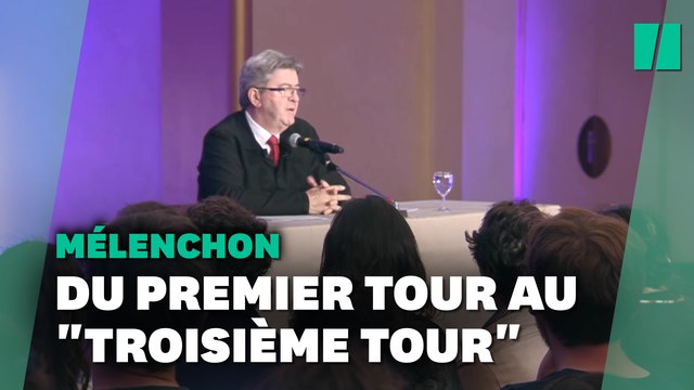 Comment Jean-Luc Mélenchon enjambe le second tour de la présidentielle
