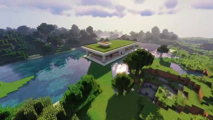 Minecraft Floating Villa Tutorial