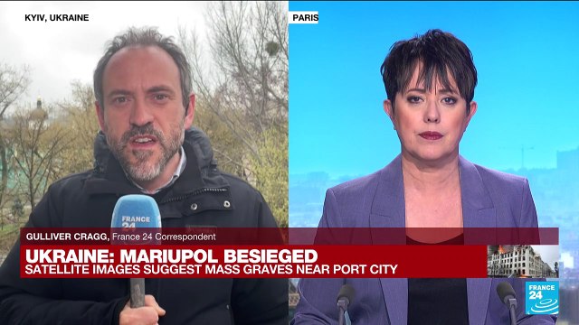 War in Ukraine: Possible mass graves near besieged port city of Mariupol