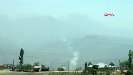 O anlar kamerada! Mehmetçik, PKK’lı it sürüsünün tepesine dakikalarca füze yağdırdı