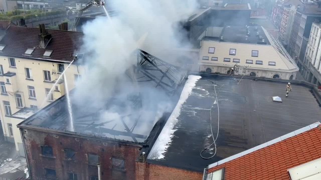 Bruxelles: un incendie dans un squat