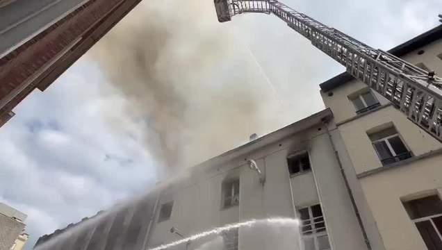 Bruxelles: un incendie se déclare dans un squat