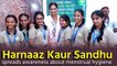 Miss Universe Harnaaz Kaur Sandhu spreads awareness about menstrual hygiene