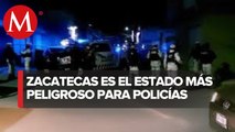Asesinan a policía estatal en Guadalupe, Zacatecas