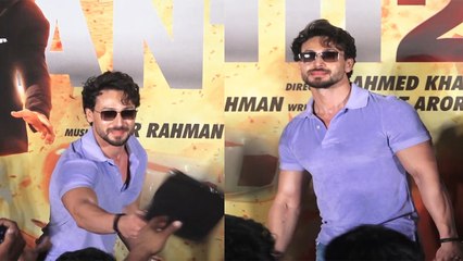 Tiger Shroff अपनी फिल्म Heropanti 2 के Song  Whistle 2 कर Launching पर पहुंचे |F ilmiBeat